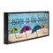 Stupell Industries Beach Escape Umbrellas Framed Giclee, design by Gail Fraser